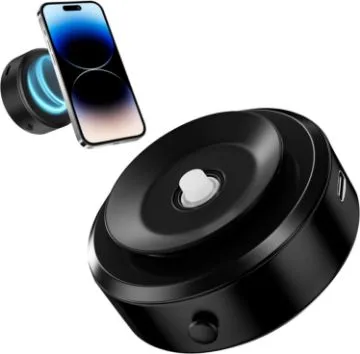NWDEY Electric Vacuum Magnetic Suction Mount Phone Holder thumbnail