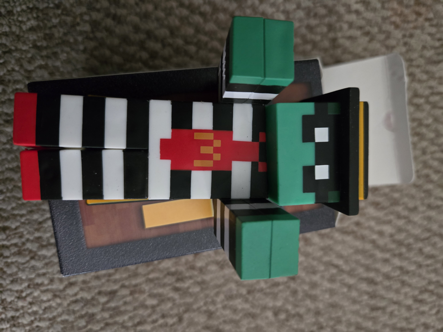 Minecraft Hamburglar Creeper Figure