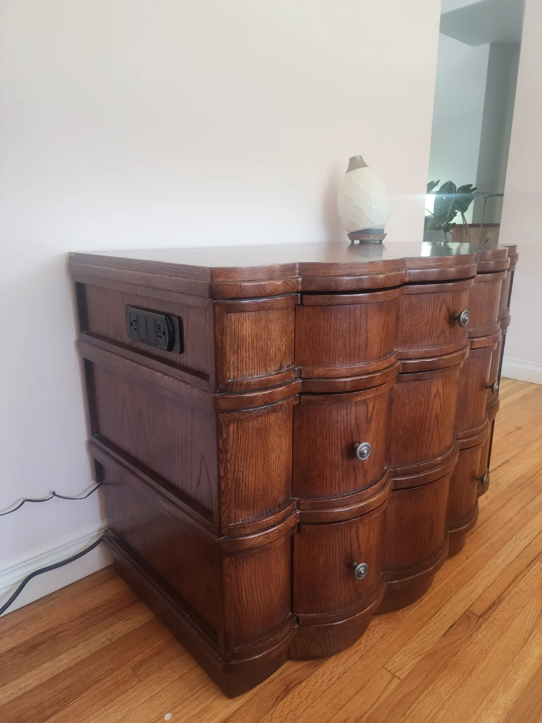 TWO Scalloped Dressers/Side Tables image indicator(2)