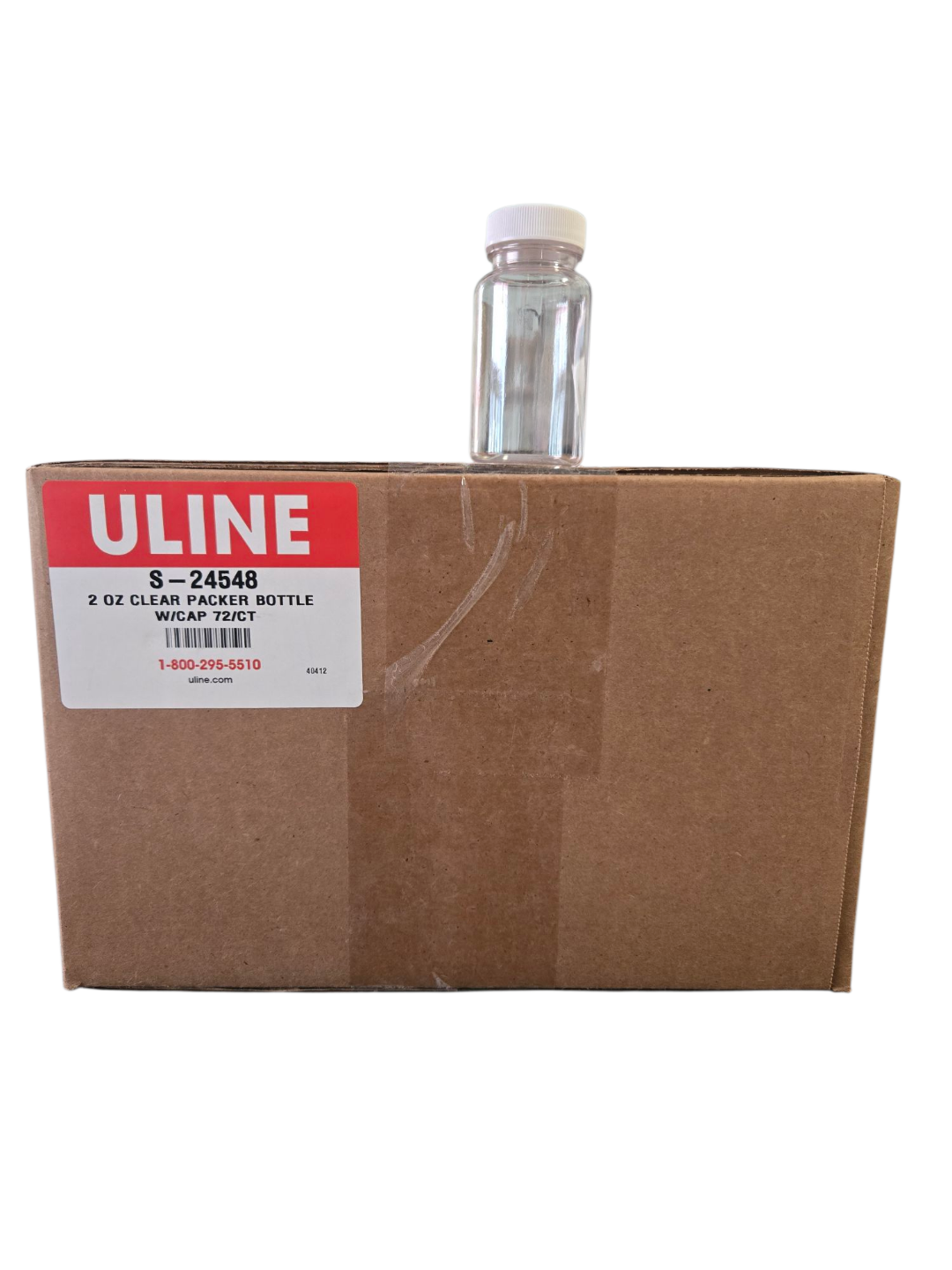 2oz Clear Packer Bottles [288 Bottles With Cap] - photo 3