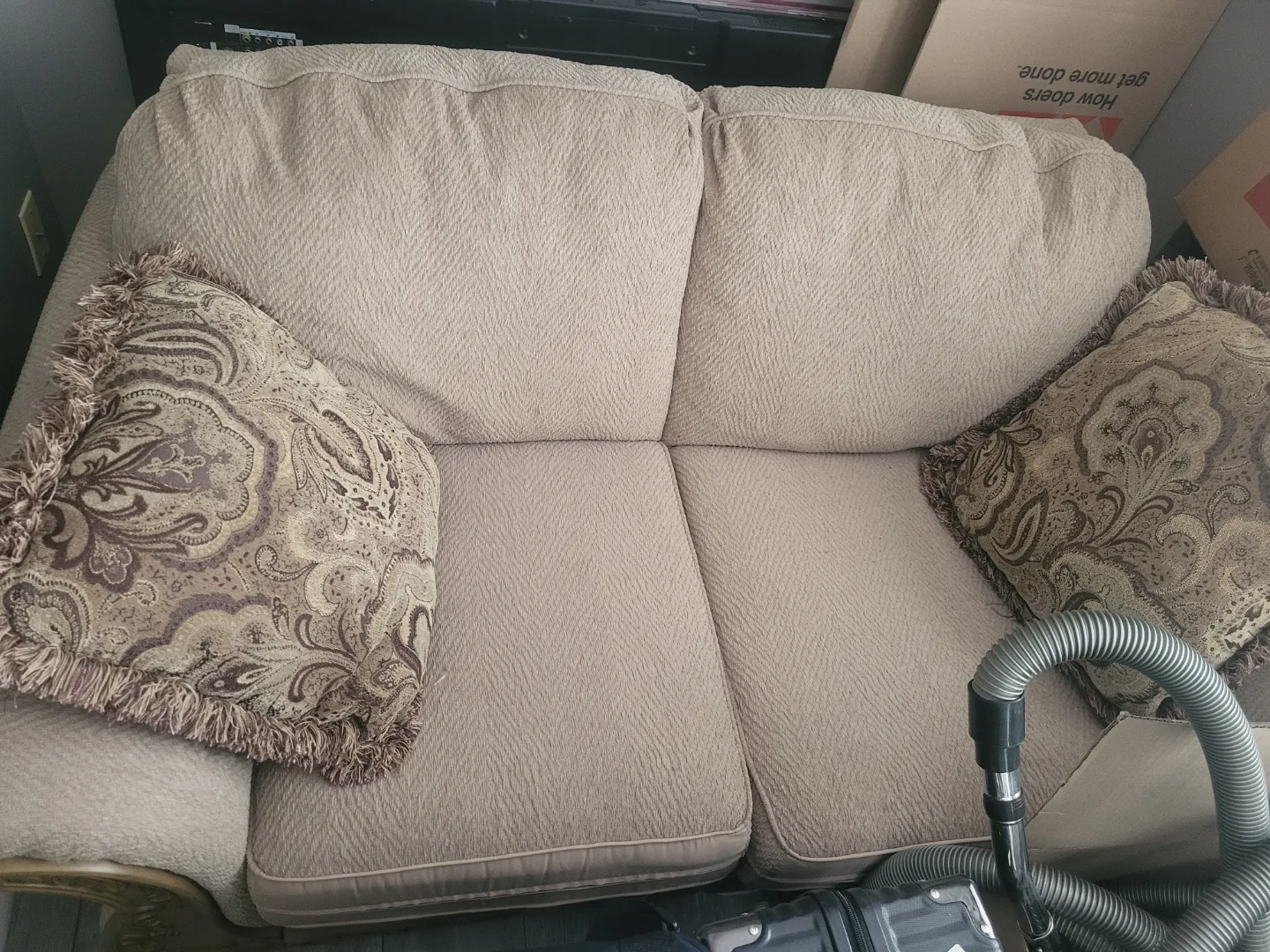 Beige Sofa Set with Coffee Table image indicator(2)