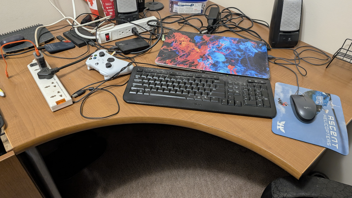 Wooden Corner Computer Desk - photo 5