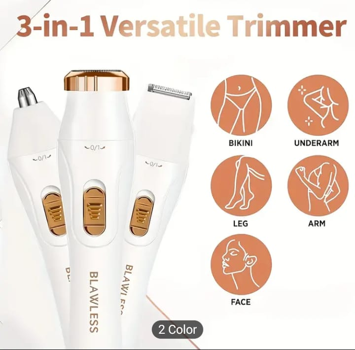 3-in-1 Blawless Versatile Hair Trimmer - photo 4