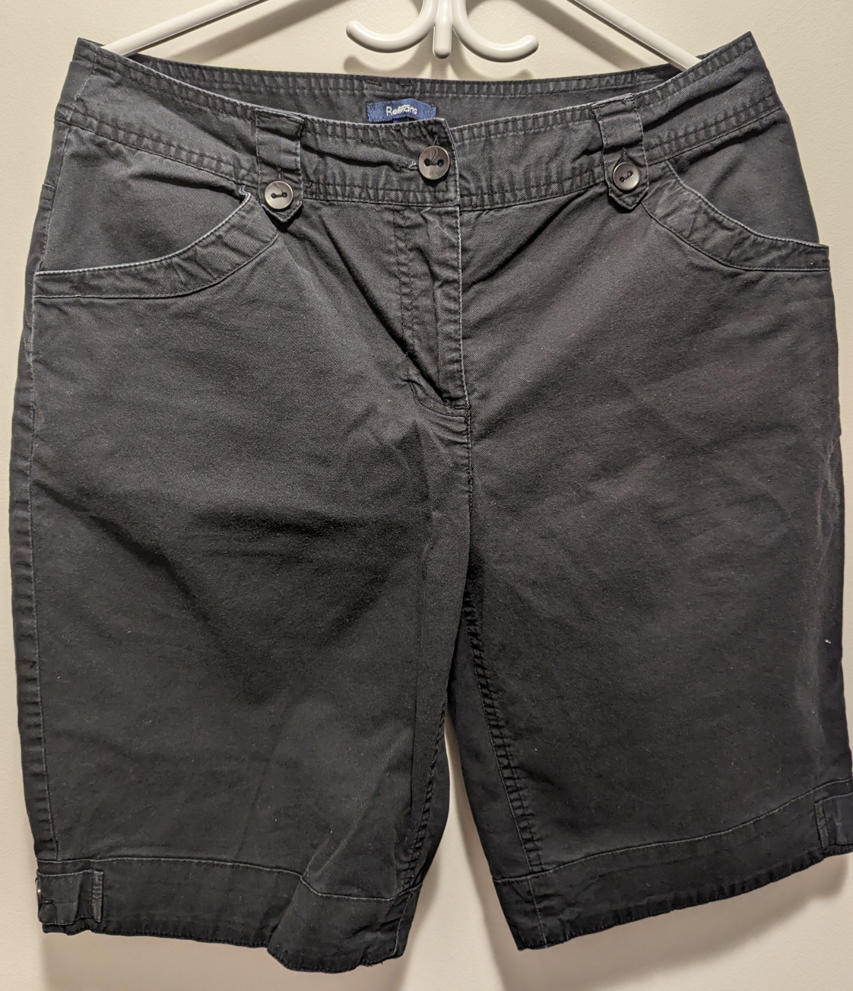 Black Cotton Shorts 🧡