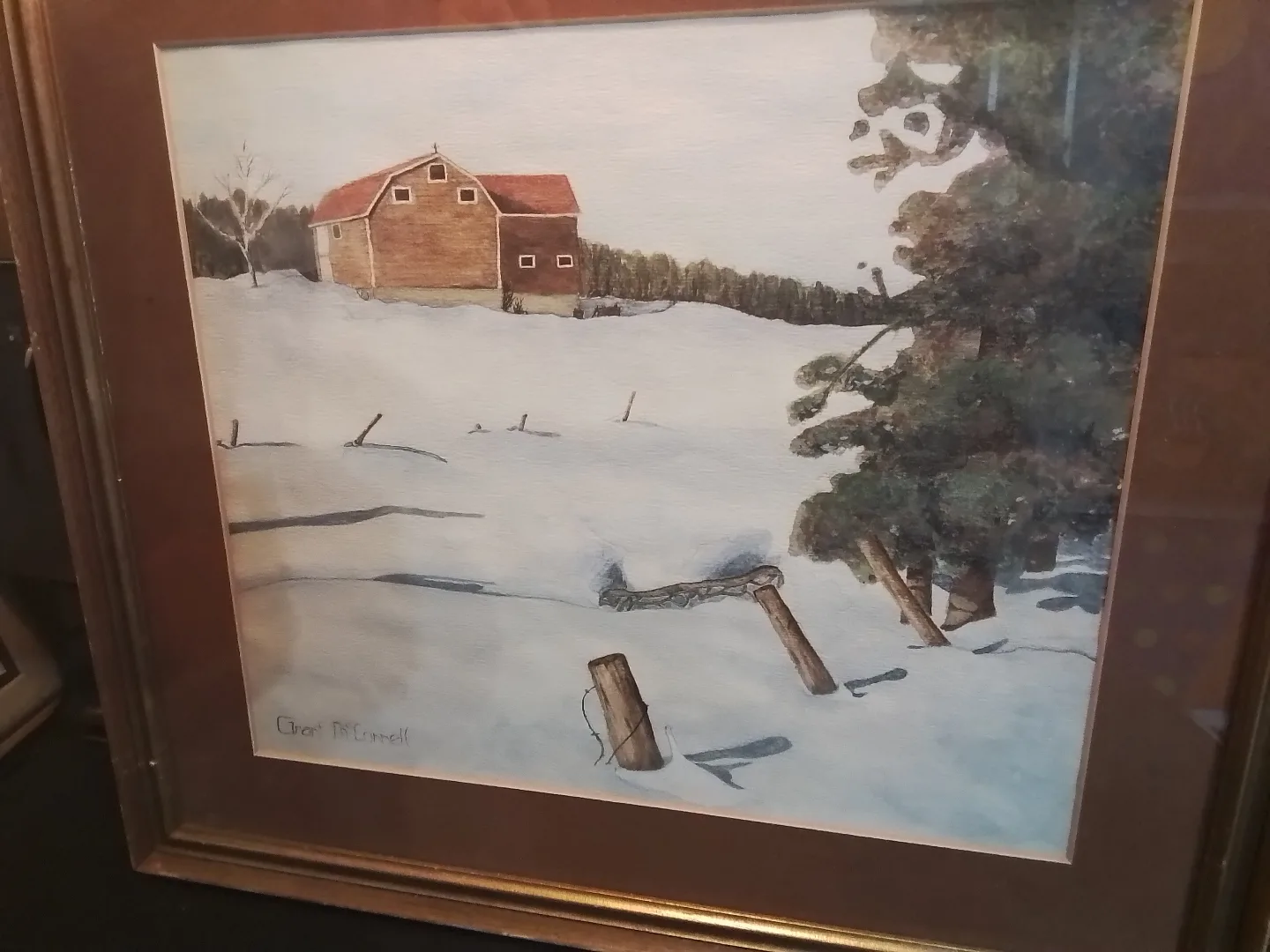 Canadian WC on Paper Signed Grant McConnell image indicator(3)