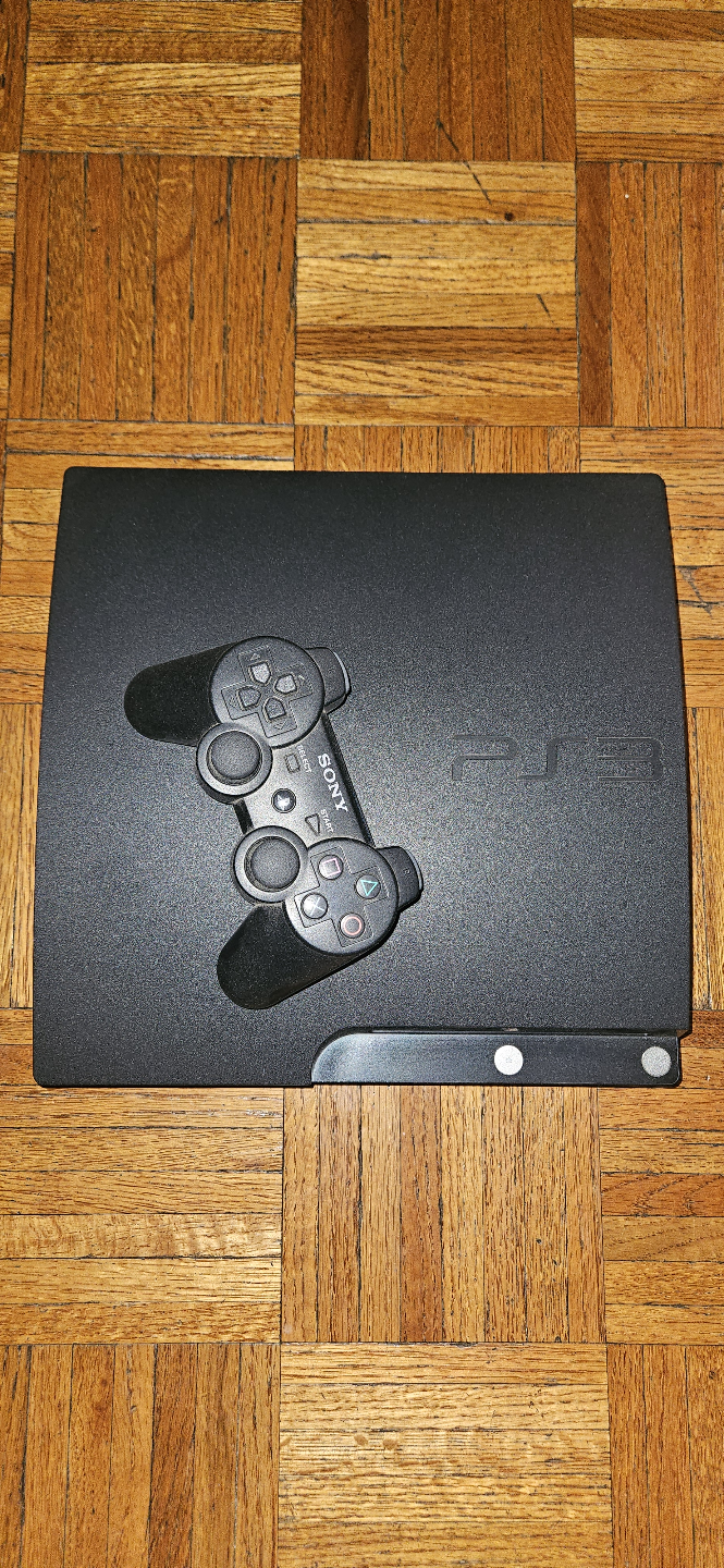 PS3 Slim Console with Controller