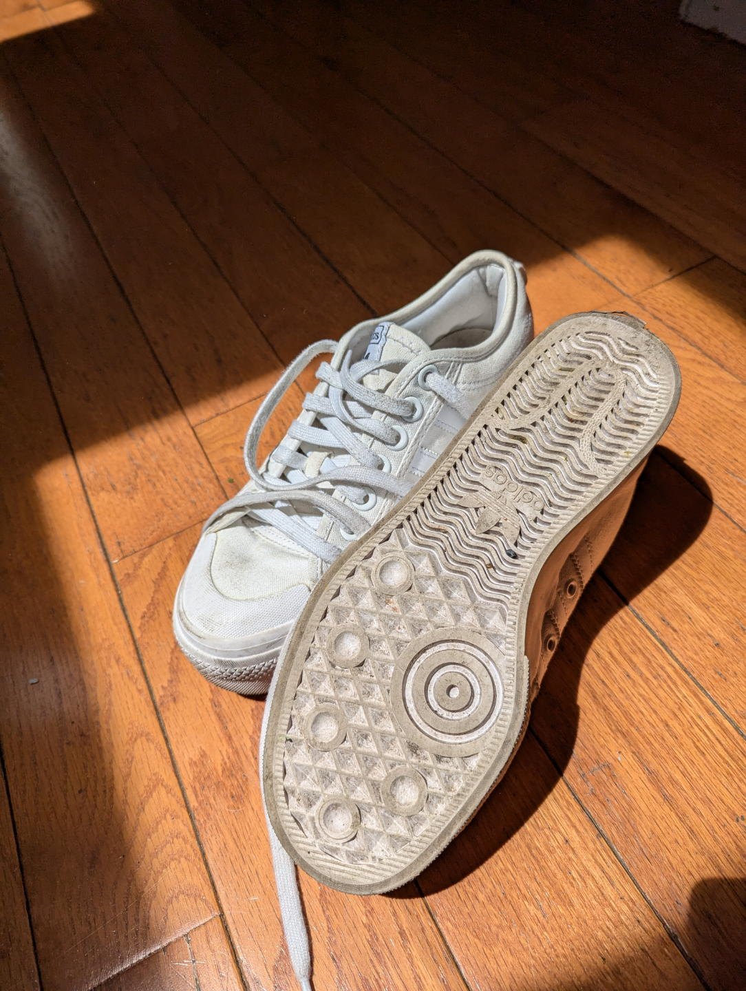 Adida Nizza Shoes - White - Size US 8 - photo 2