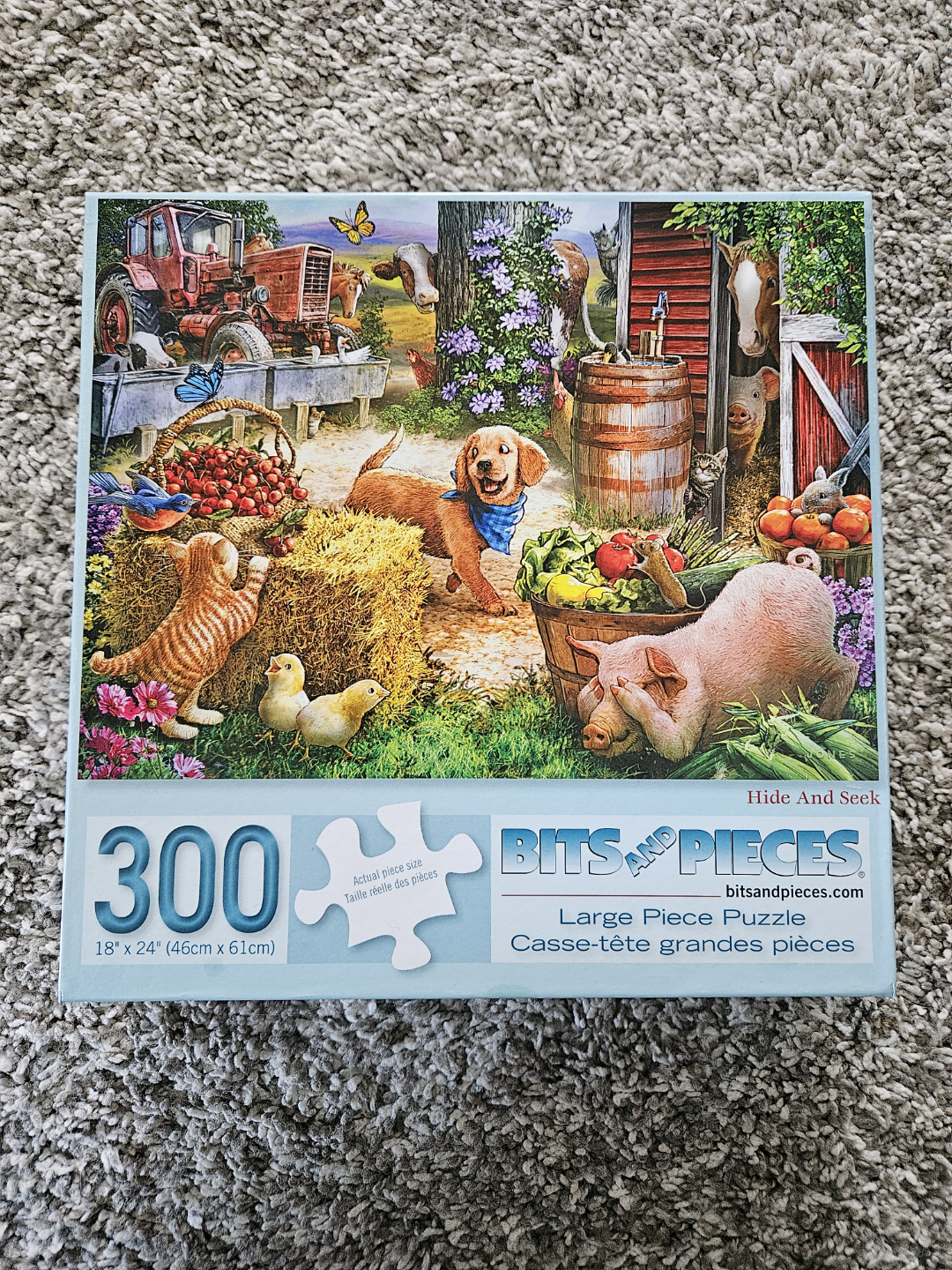 Bits and Pieces 300-Piece Large Piece Puzzle