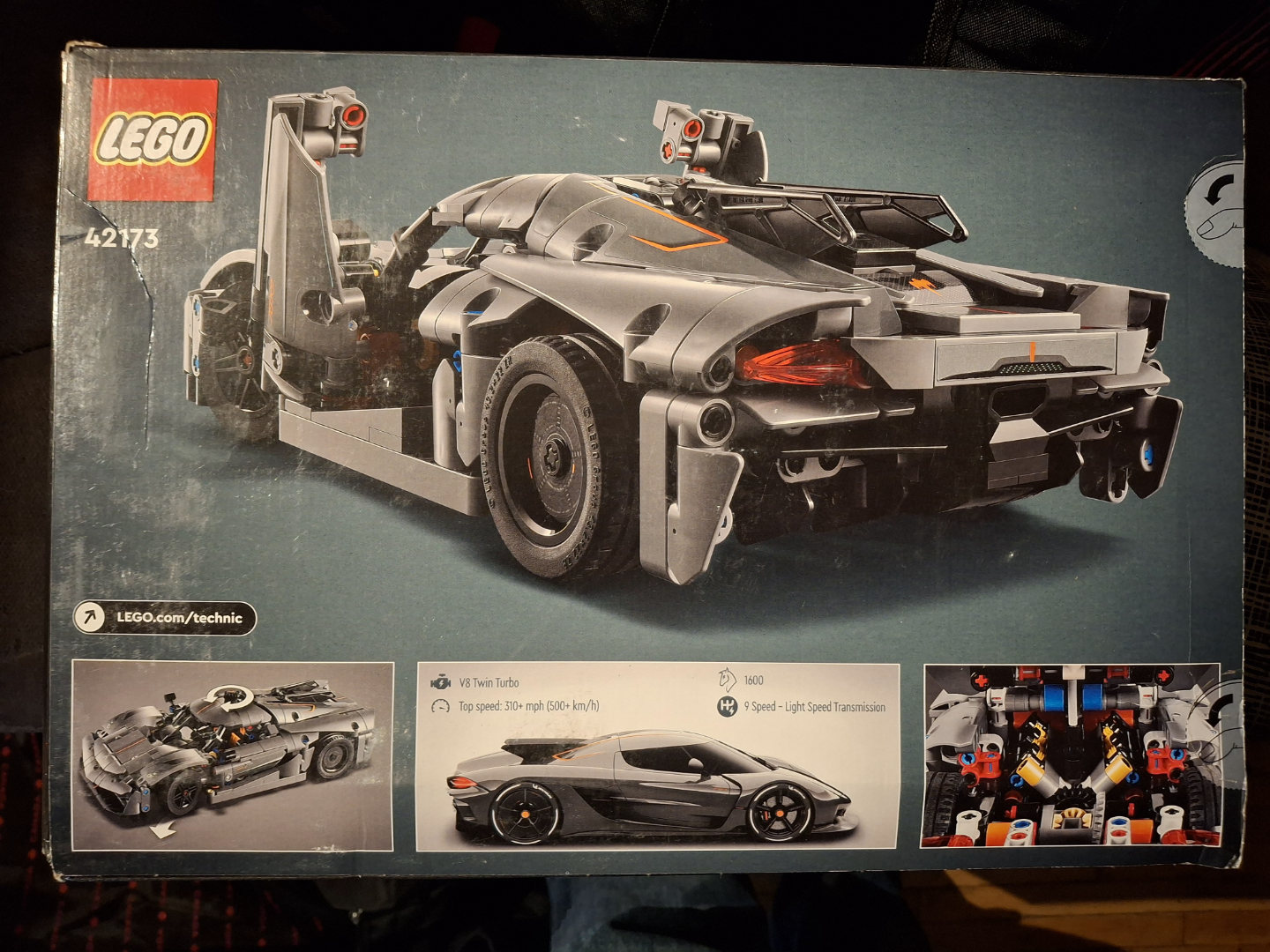 LEGO Technic Koenigsegg Jesko Absolut 42173 - photo 4