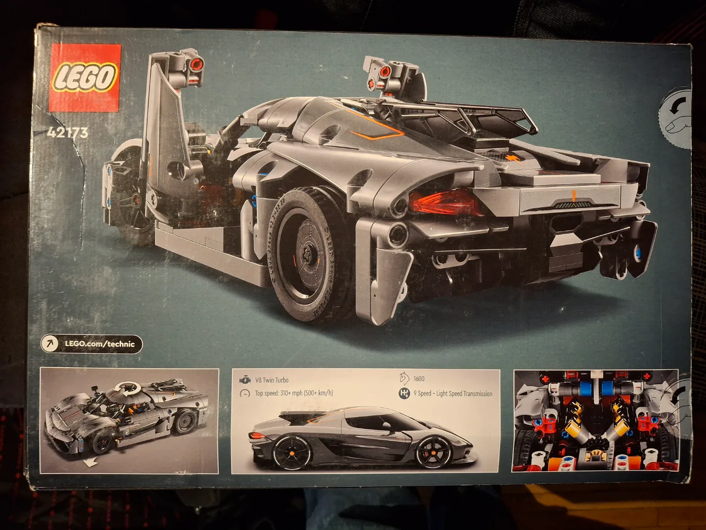 LEGO Technic Koenigsegg Jesko Absolut 42173 image indicator(4)