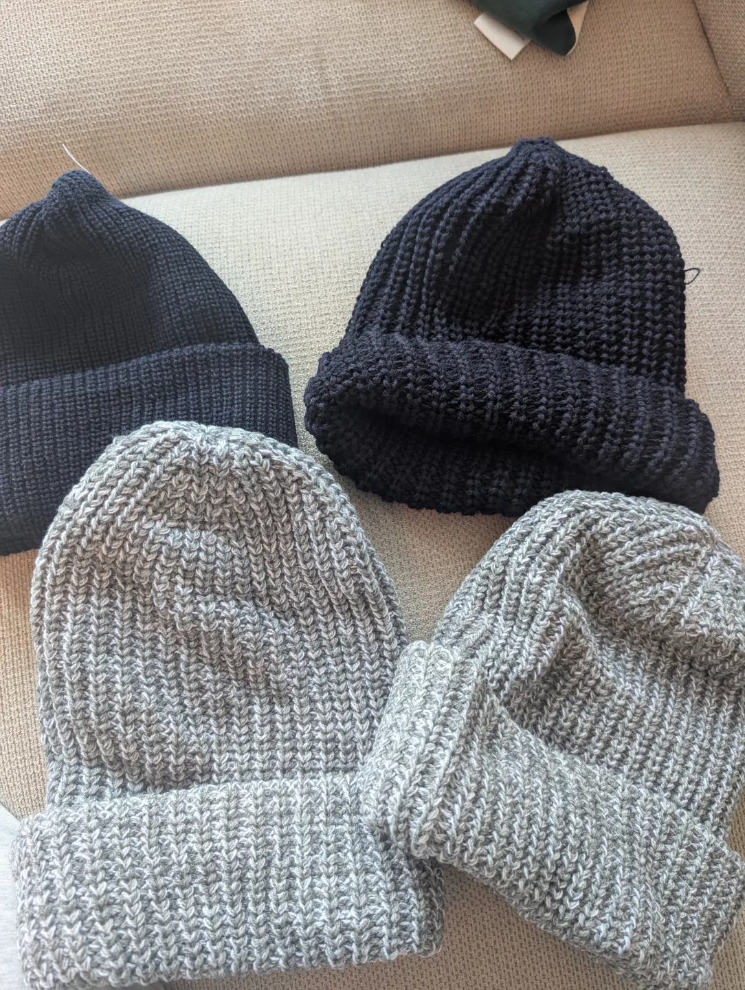 Three Knit Beanies thumbnail