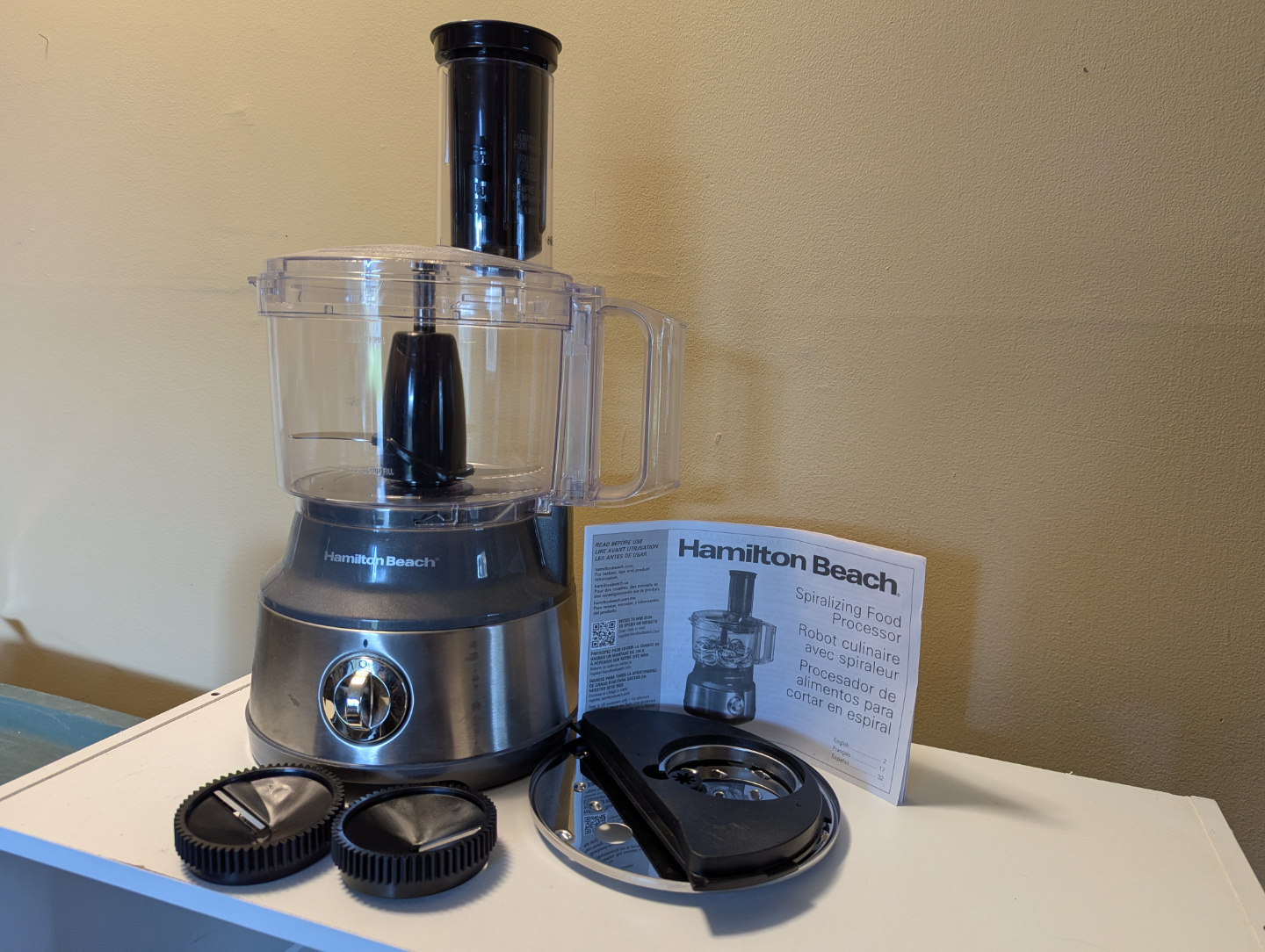 Hamilton Beach Spiralizer Food Processor