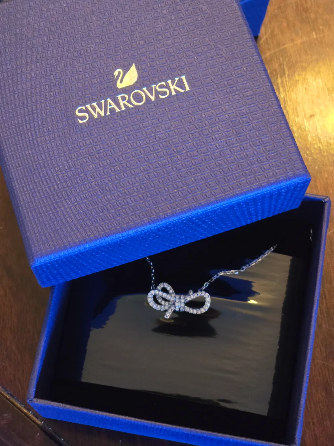 Swarovski Bow Necklace thumbnail