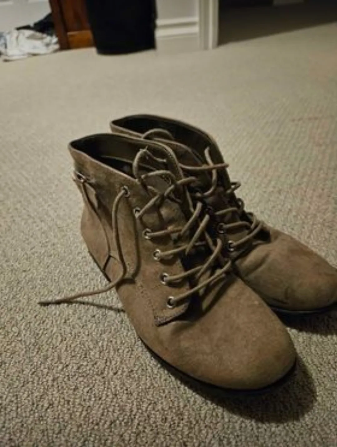 Women's Brown Ankle Boots Size 7 🧡 image indicator(2)