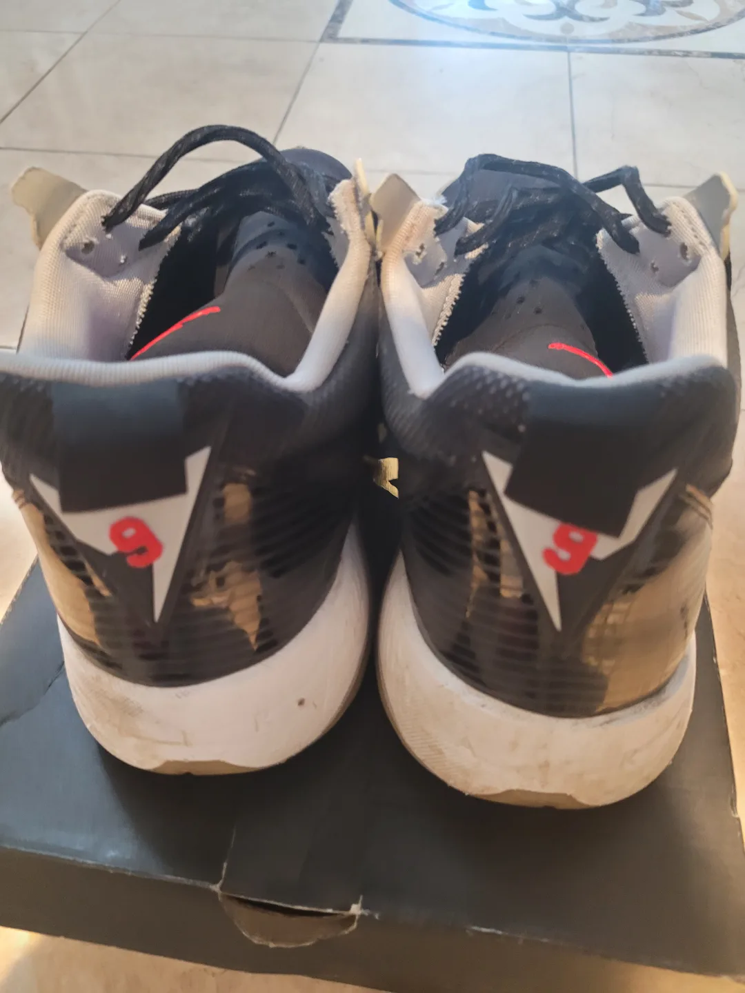 Jordan Zoom 92 basketball shoes men's size 12 image indicator(3)