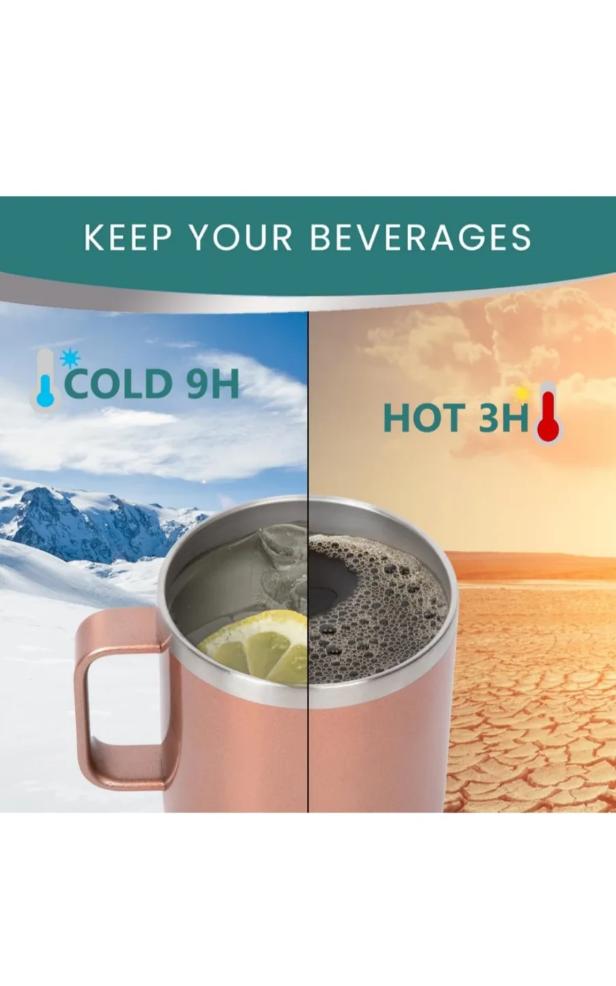 Klubi Creative Gifts Chaos Coordinator Rose Gold Tumbler image indicator(10)