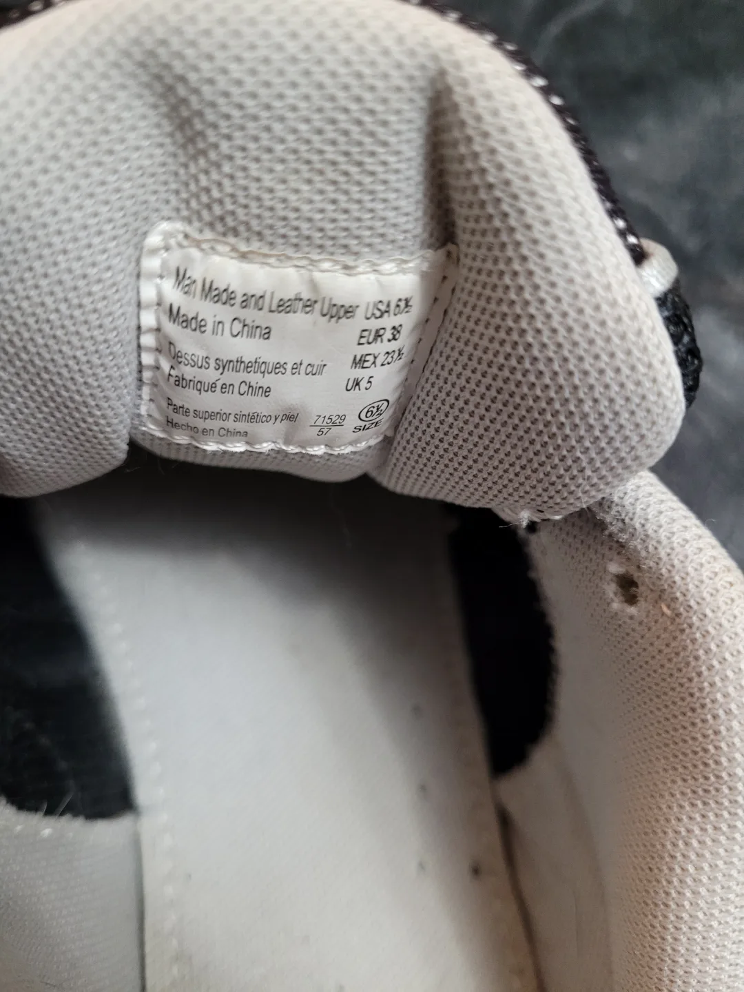 Champion Womens' Size 6.5 Black Running Shoes image indicator(3)