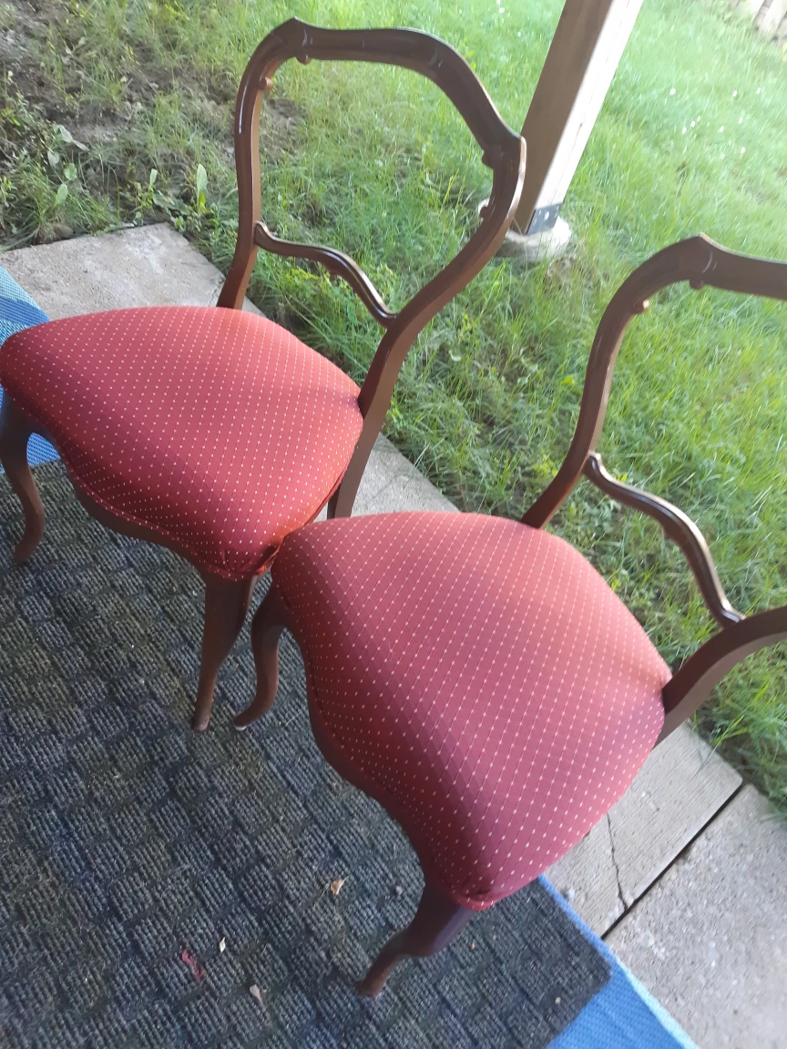 Pair of Antique-Style Dining Chairs