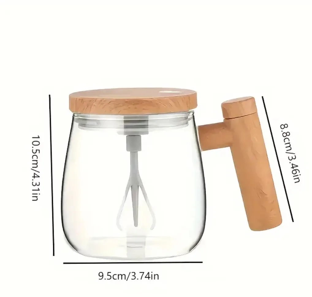 🆕OBS Electric Milk Frother with Wooden Handle thumbnail