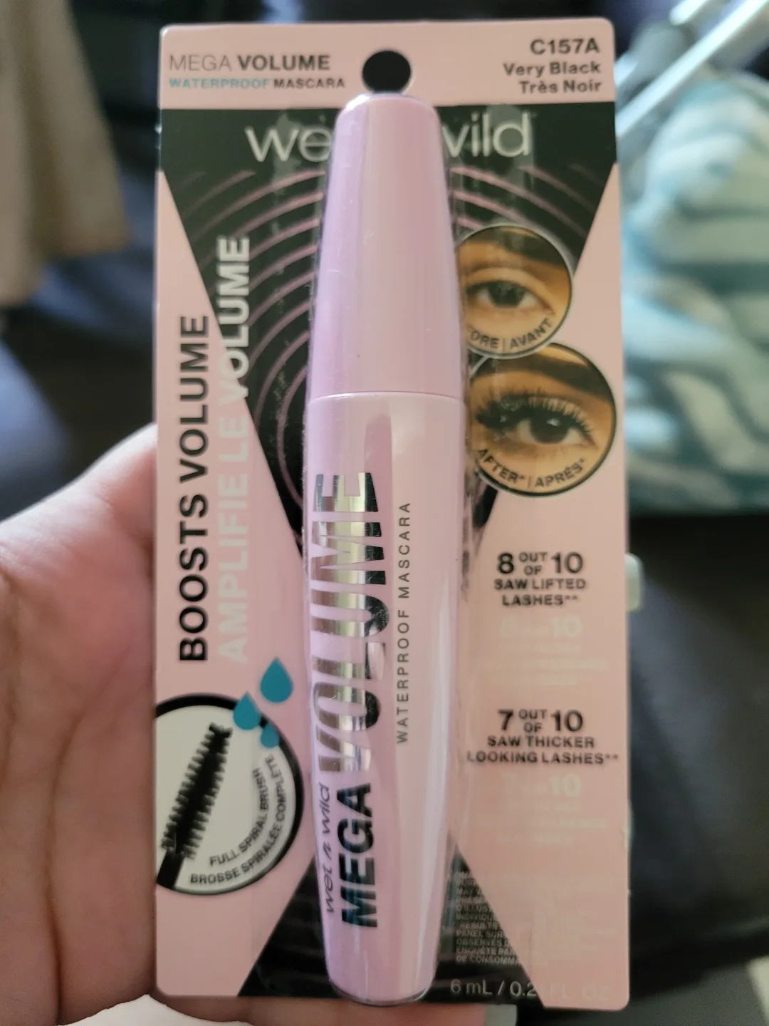 Wet n Wild Mega Volume Waterproof Mascara - Very Black thumbnail