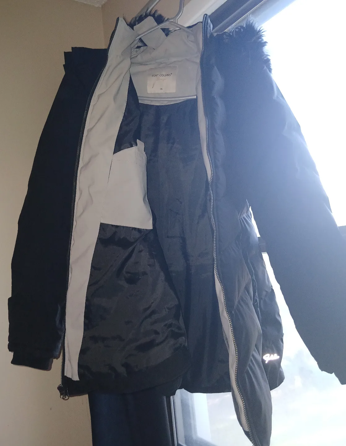 Fort Collins Black Winter Coat thumbnail