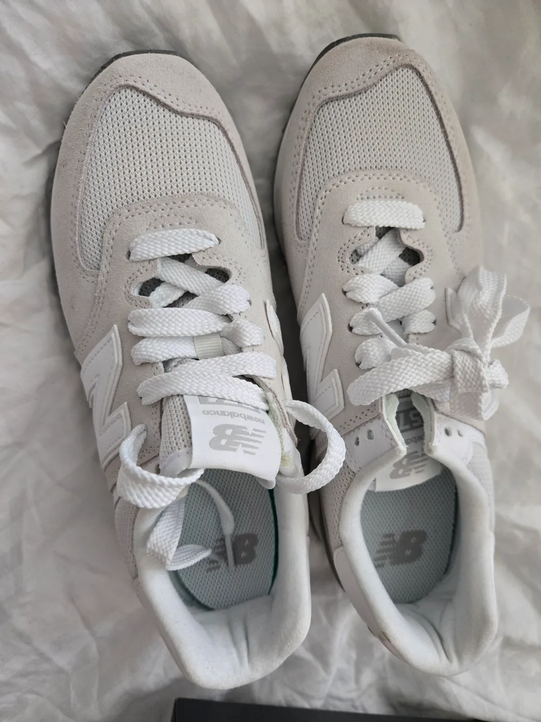 New Balance 574 Platform Sneakers - Women's Size 8.5 image indicator(2)