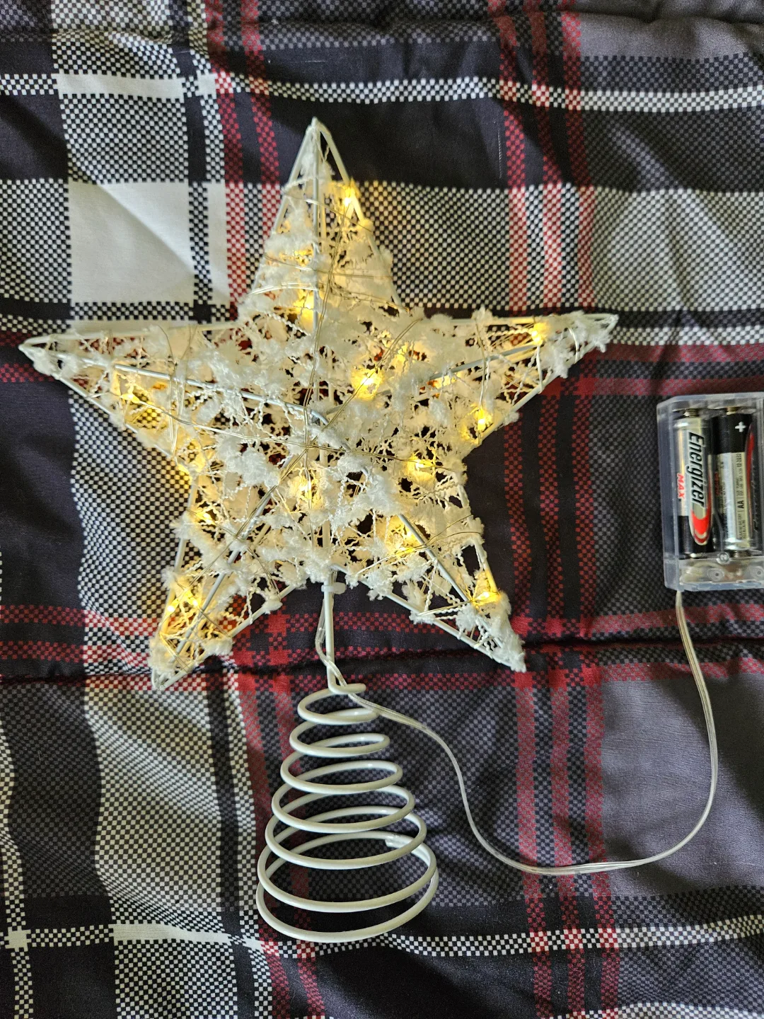 White LED Star - Tree Topper image indicator(2)