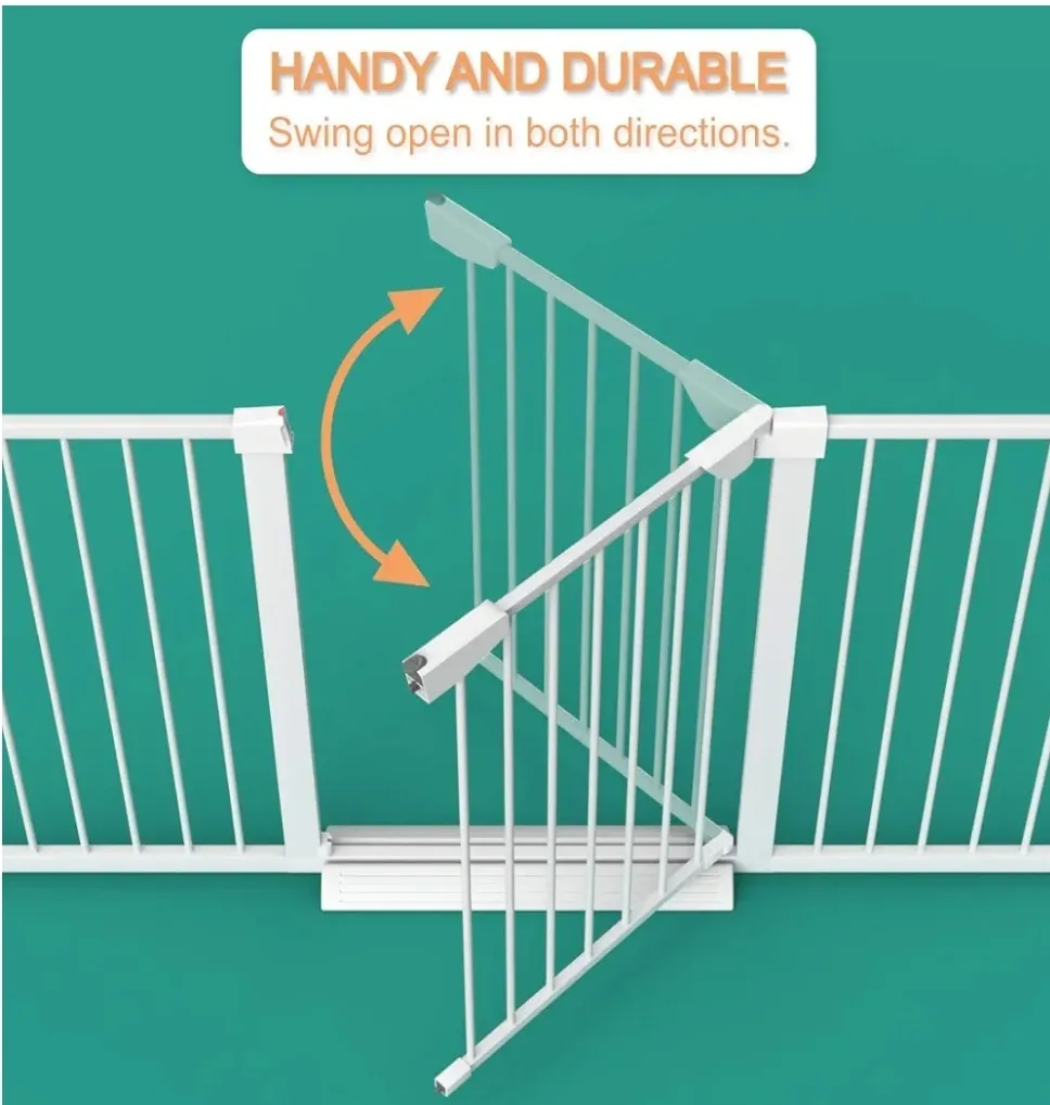 Pressure Mounted Baby Safety Gate with accessories image indicator(7)