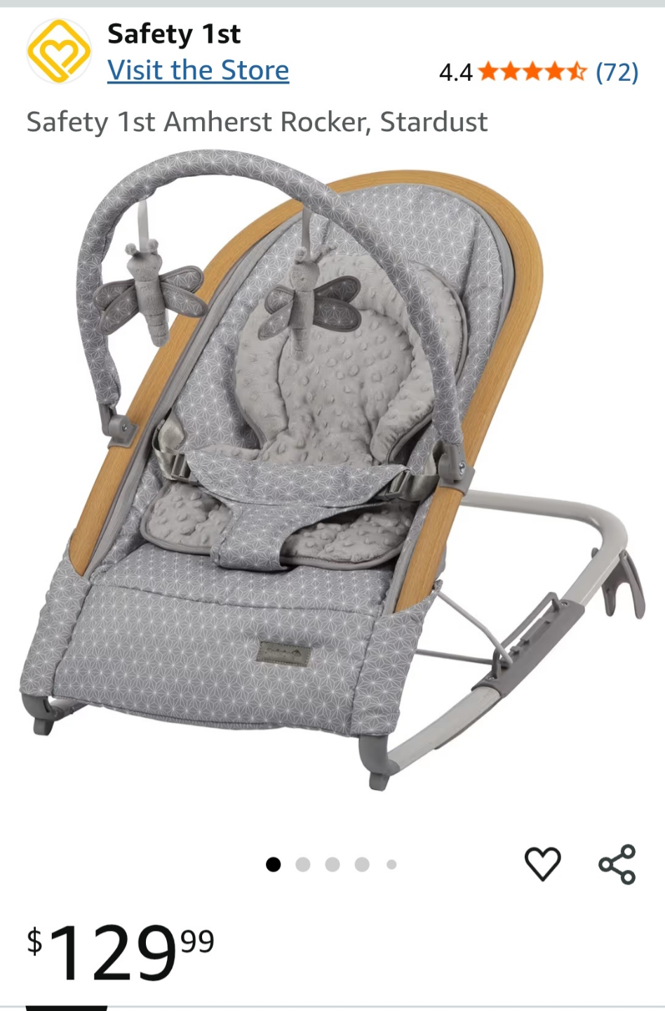 Safety 1st Amherst Rocker - Stardust