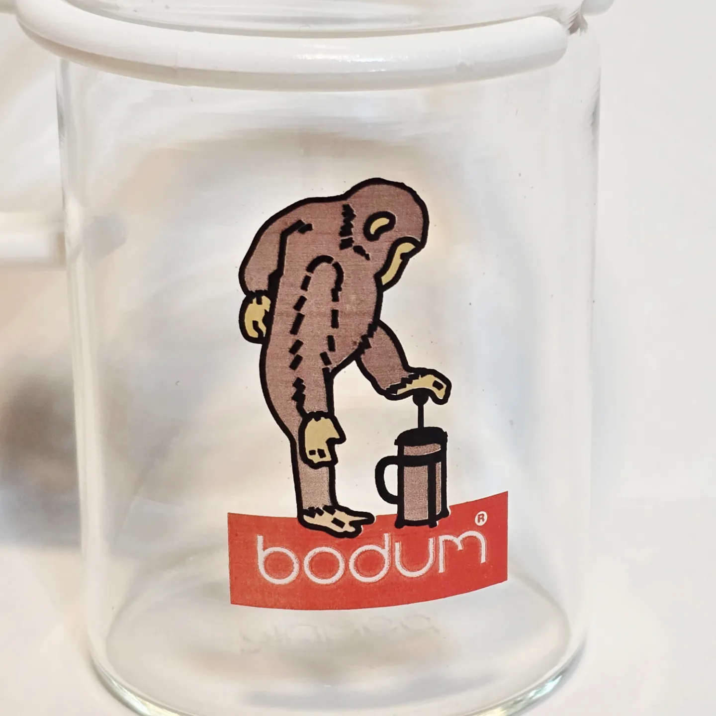 Bodum Glass Cup with Monkey image indicator(2)