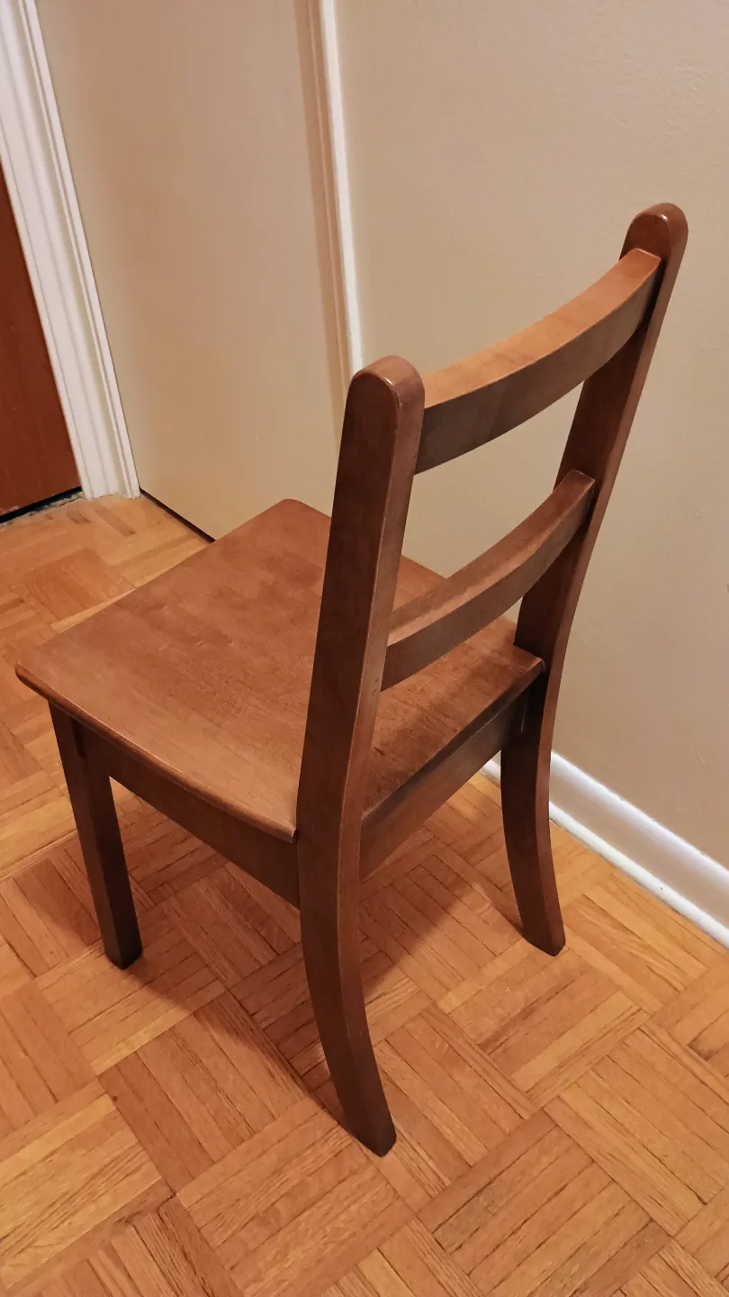 Solid Wood Desk Chair image indicator(4)