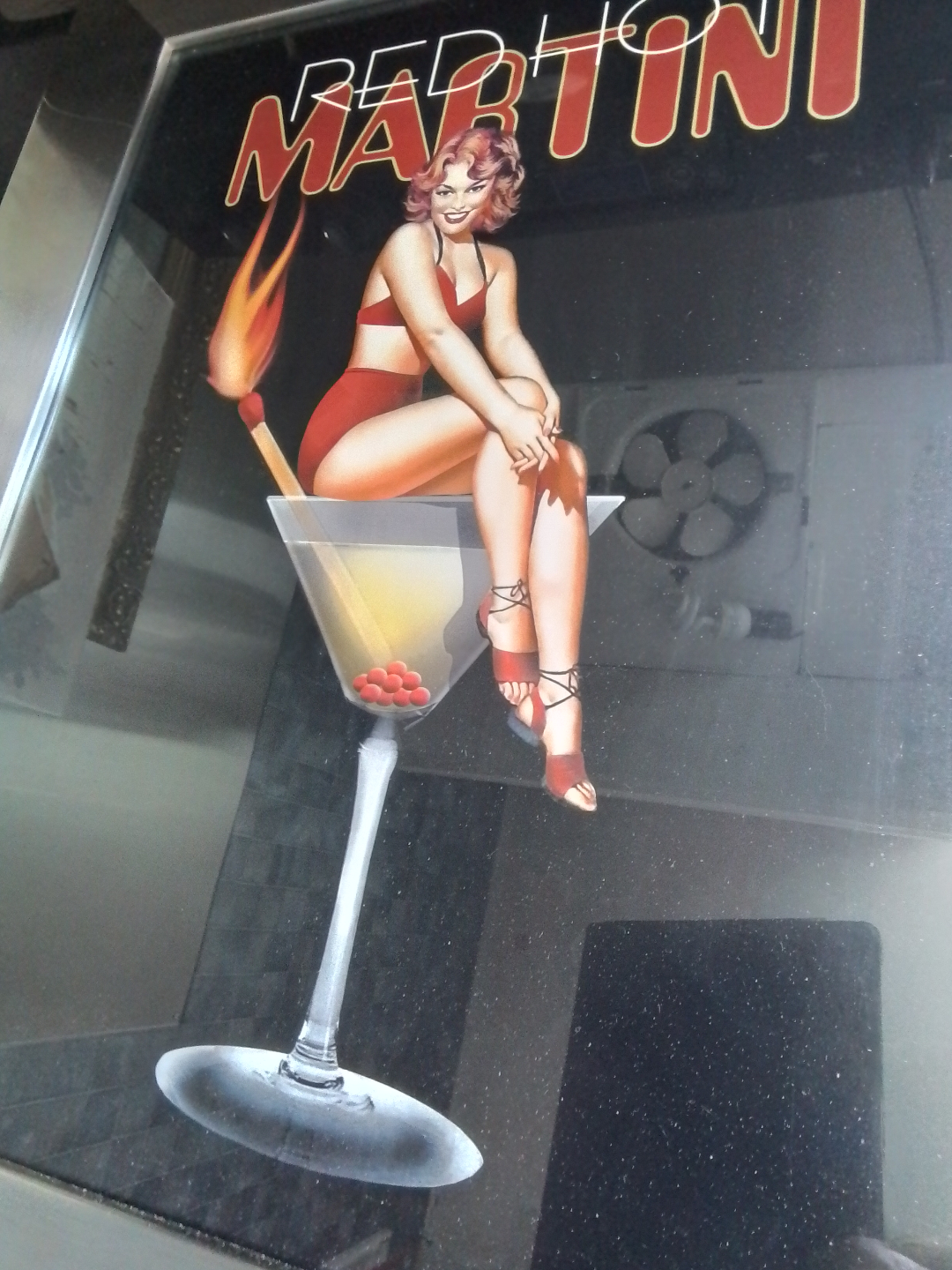 Red Hot Martini Framed Art Print by Burch - photo 2