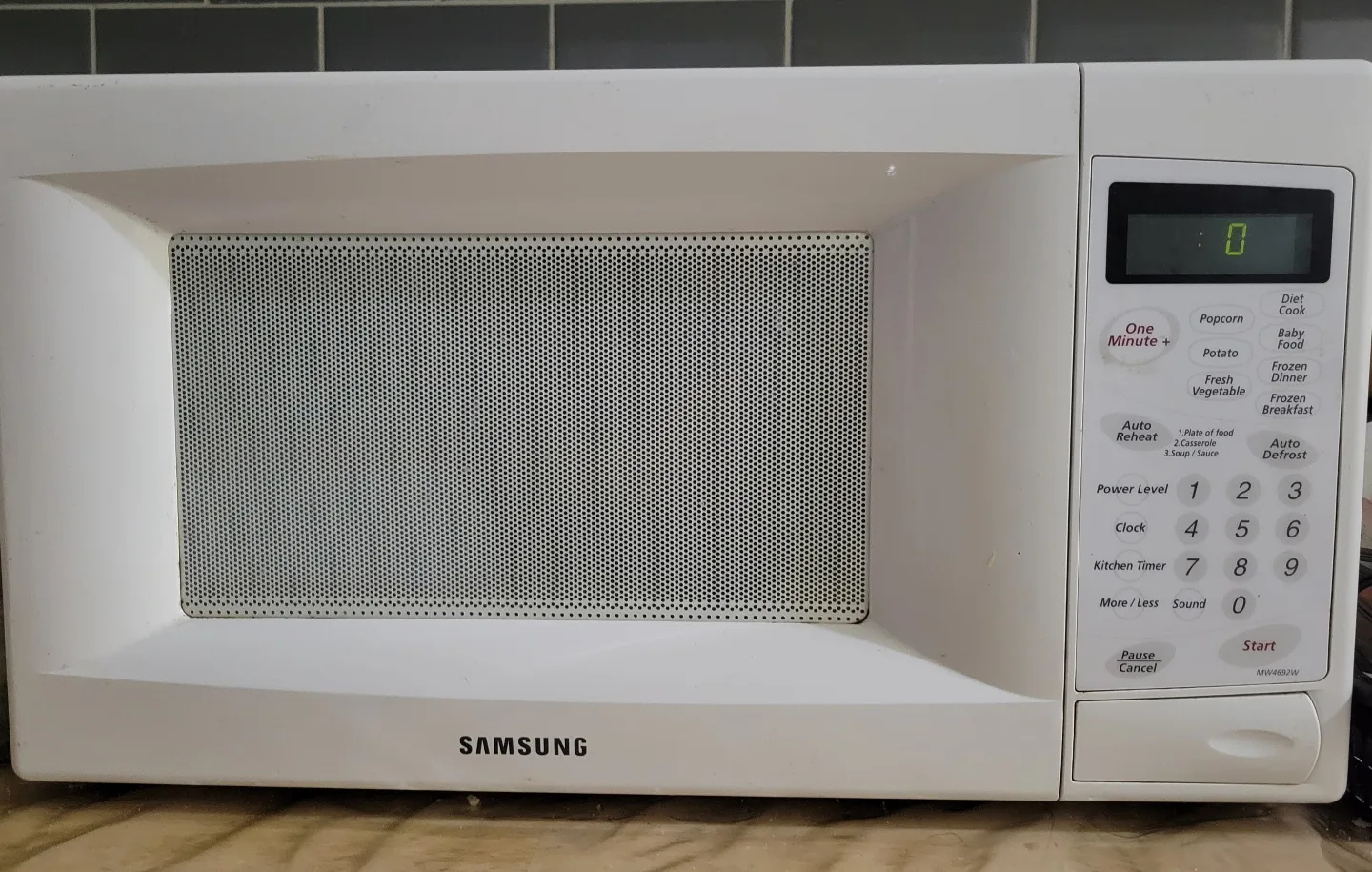 #freecycle Samsung Microwave - White thumbnail