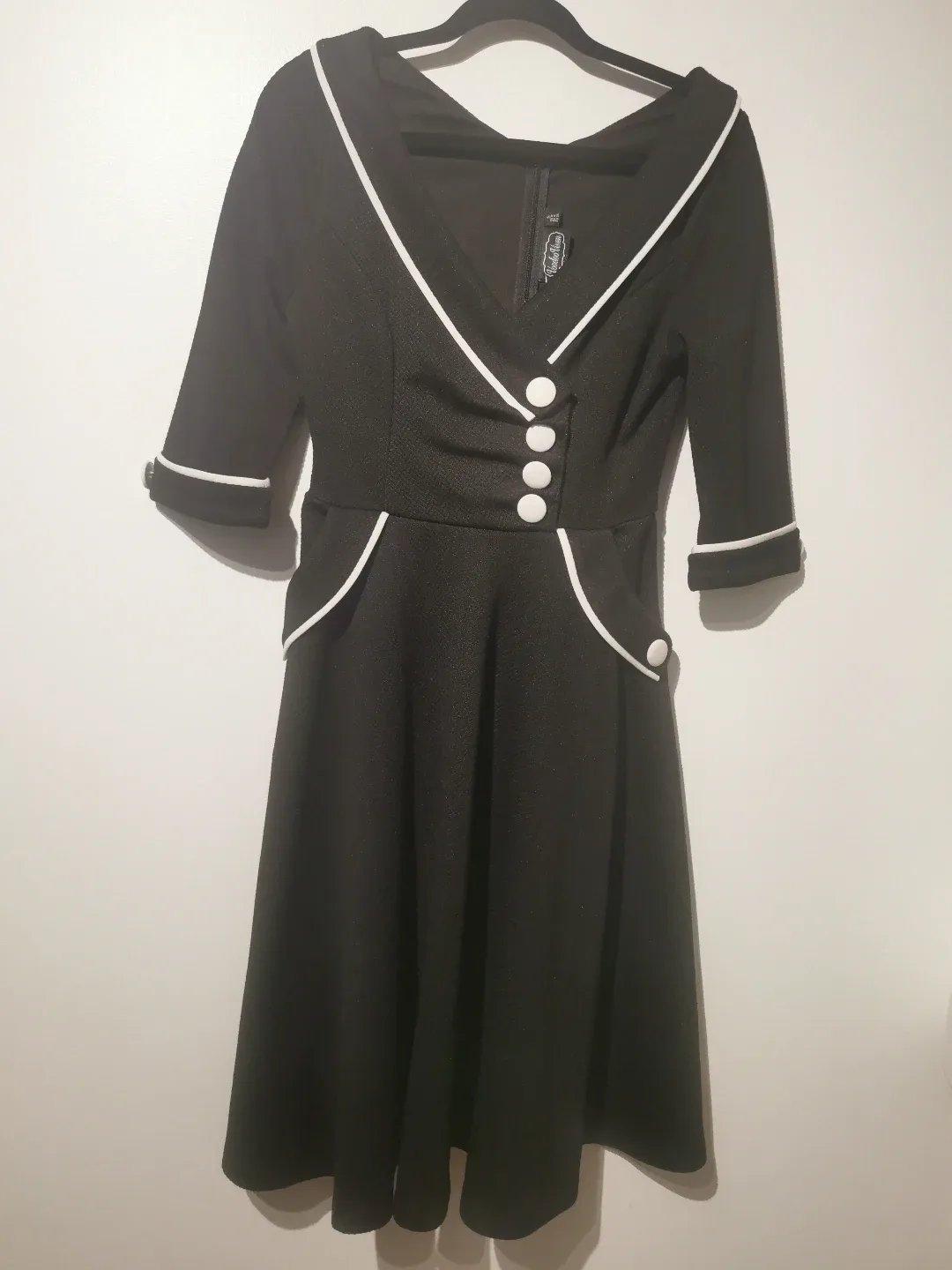 Voodoo Vixen Black and White Dress small image indicator(3)