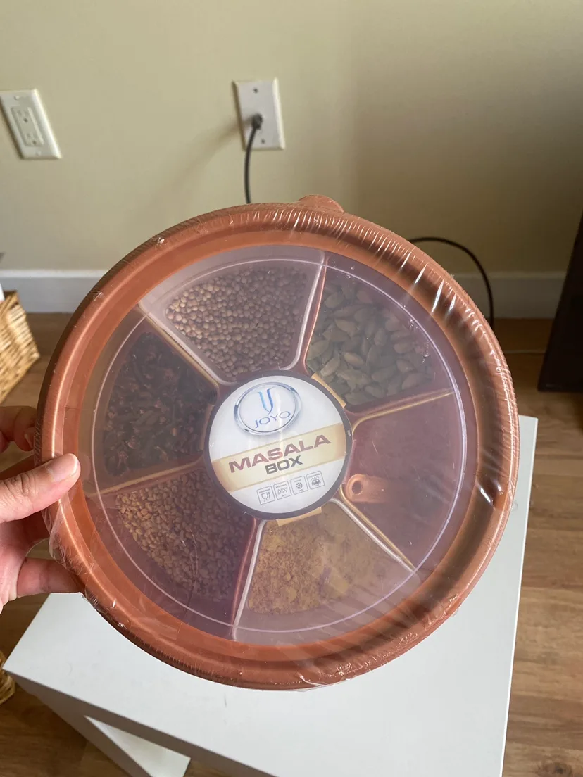 Masala Box or spice box - Round Spice Container thumbnail