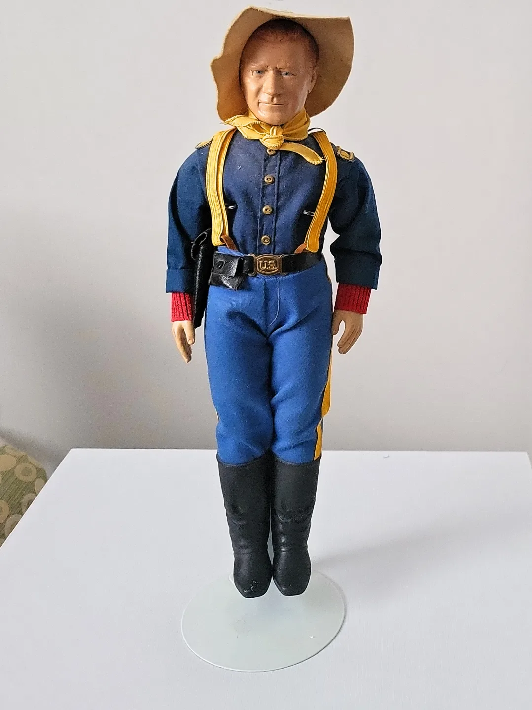 Vintage 1982 John wayne Effanbee Buffalo Soldier Doll image indicator(3)