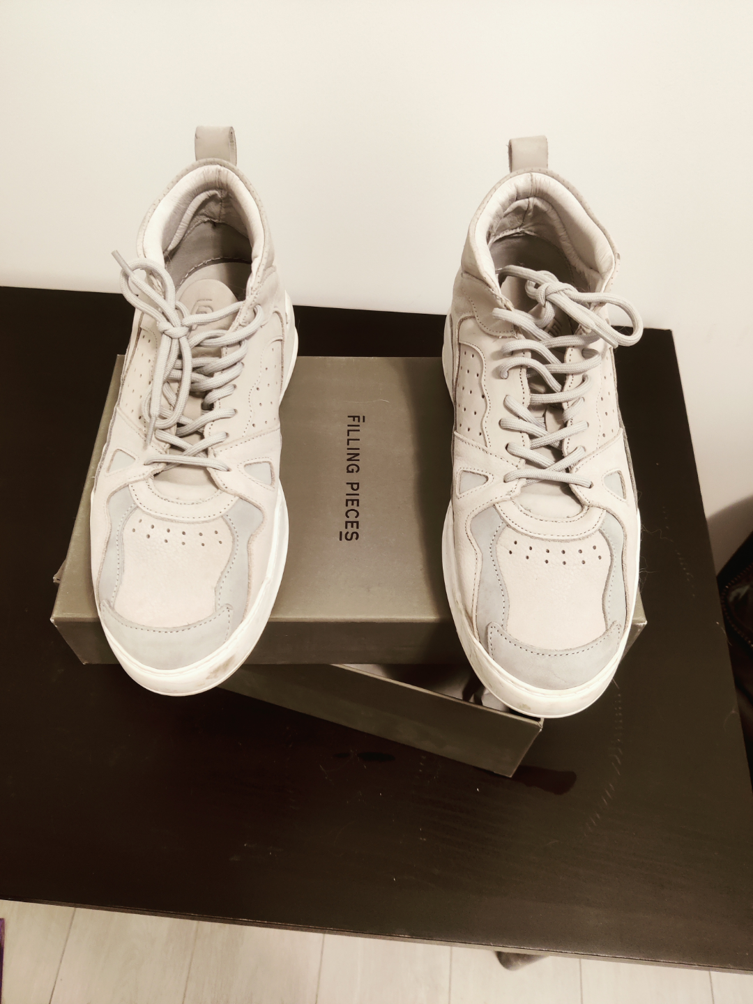 Filling Pieces Low Top Sneakers - Light Grey