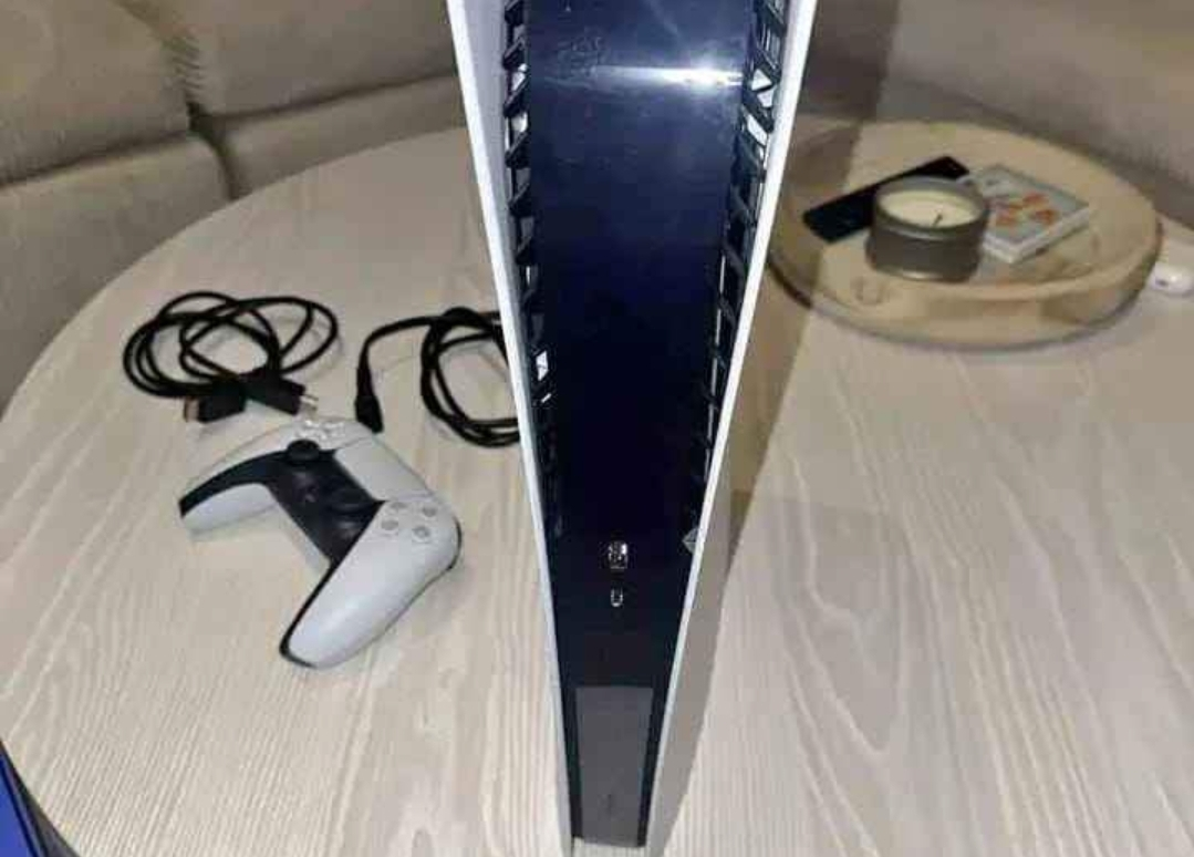 PS5 Digital Console with Controller and Cables - photo 3