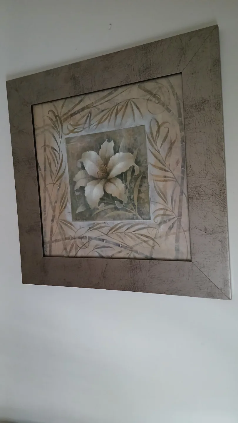large floral wall hanging for $10.00 image indicator(2)