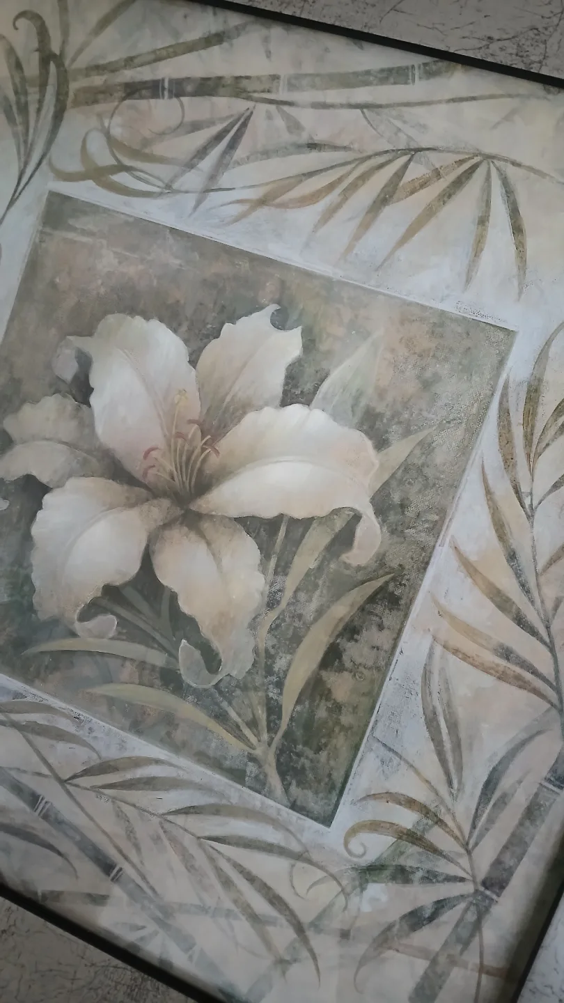 large floral wall hanging for $10.00 image indicator(3)