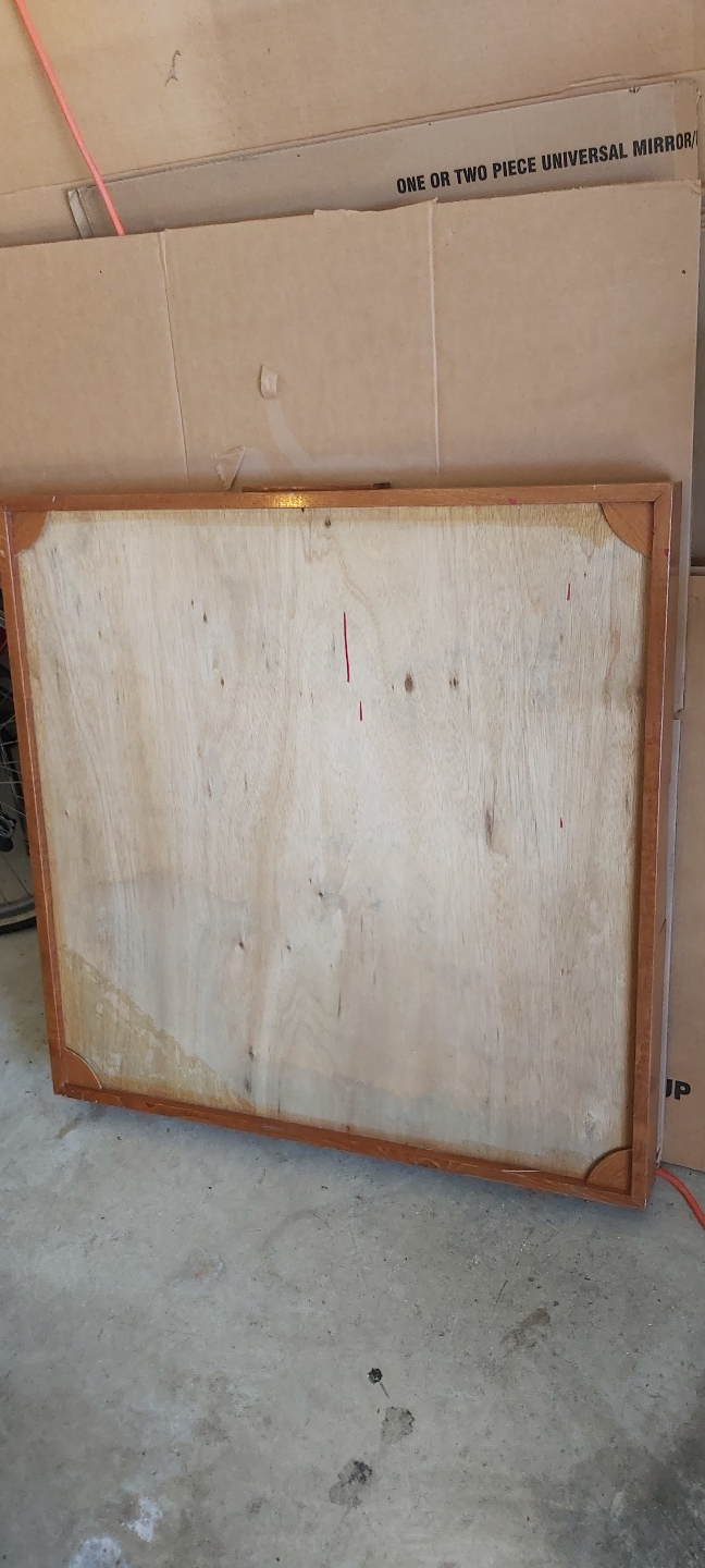 Vintage Wooden Mahjong Table