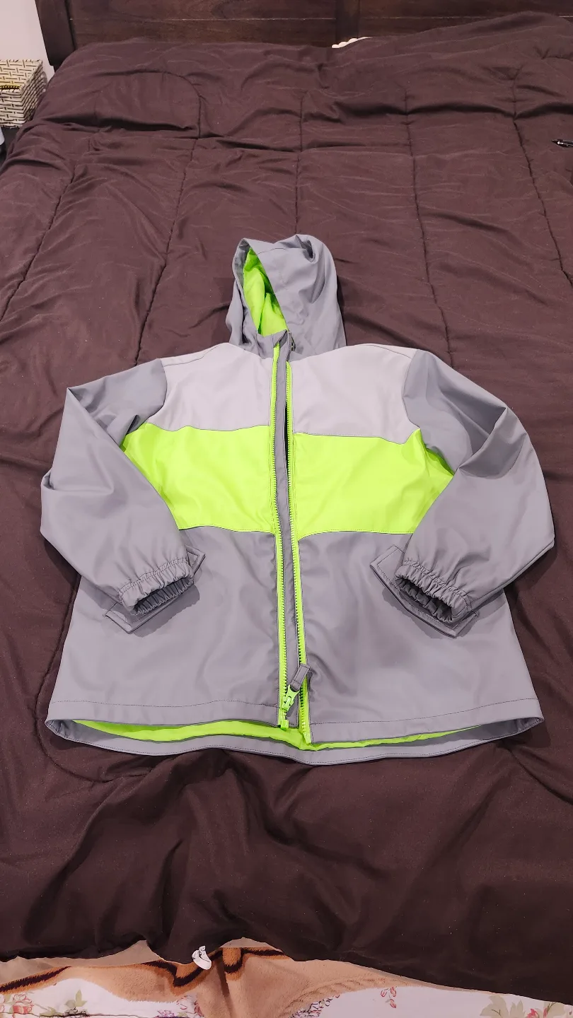 Boys' spring/fall  jacket Size 10/12  windcheater image indicator(2)