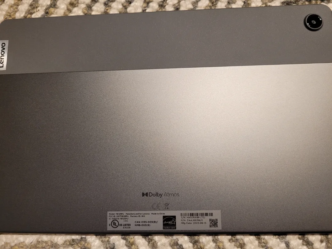 Lenovo Tab M10 Plus 10.6" 32GB Android 12 S image indicator(7)