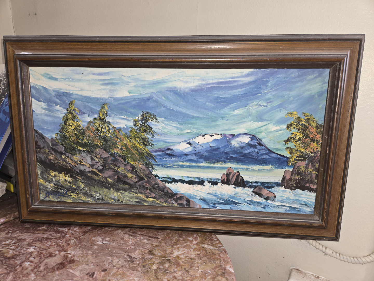 Framed Landscape Painting