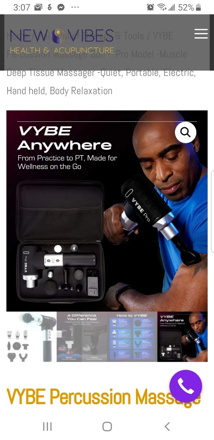 VYBE Pro Percussion Massager image indicator(4)