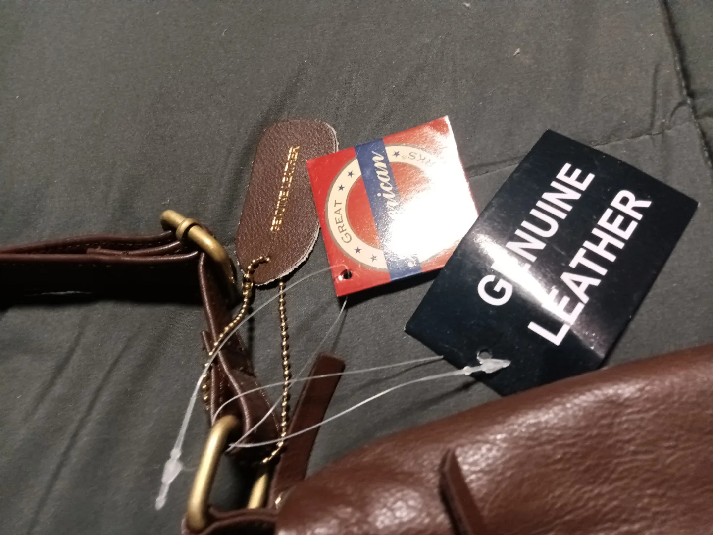 American Greats Genuine Leather Crossbody Bag image indicator(3)