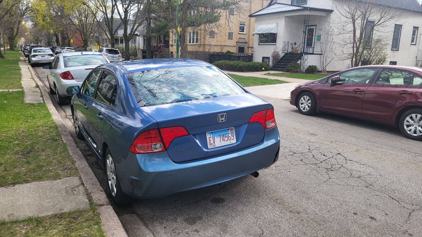 2007 Honda Civic Sedan - Blue - photo 3