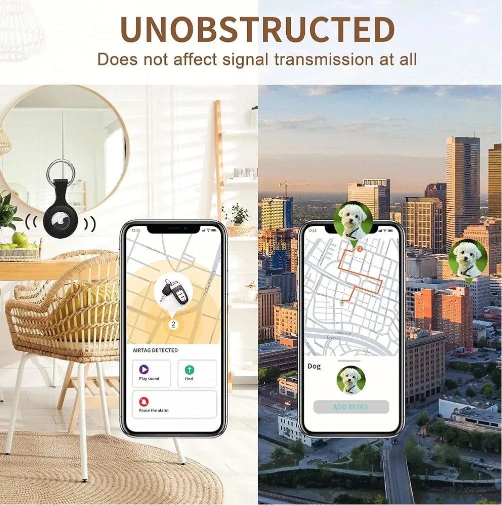 New AirTag Keychain Holder image indicator(4)