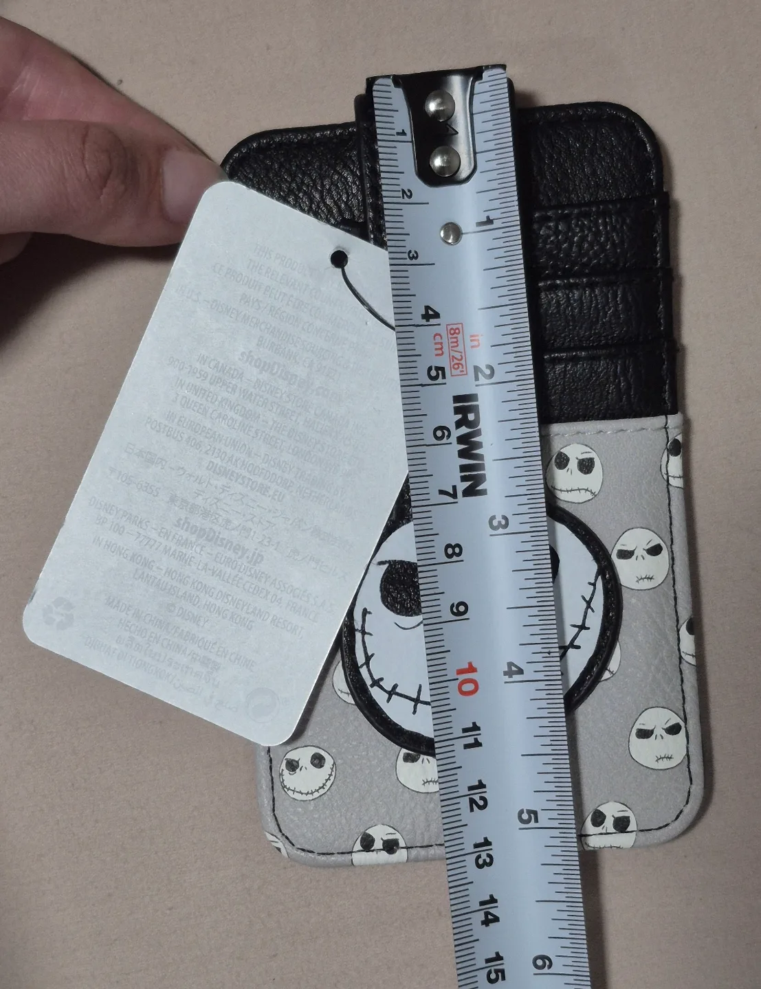 Nightmare Before Christmas Jack Skellington Card Holder Wallet 🧡 image indicator(3)