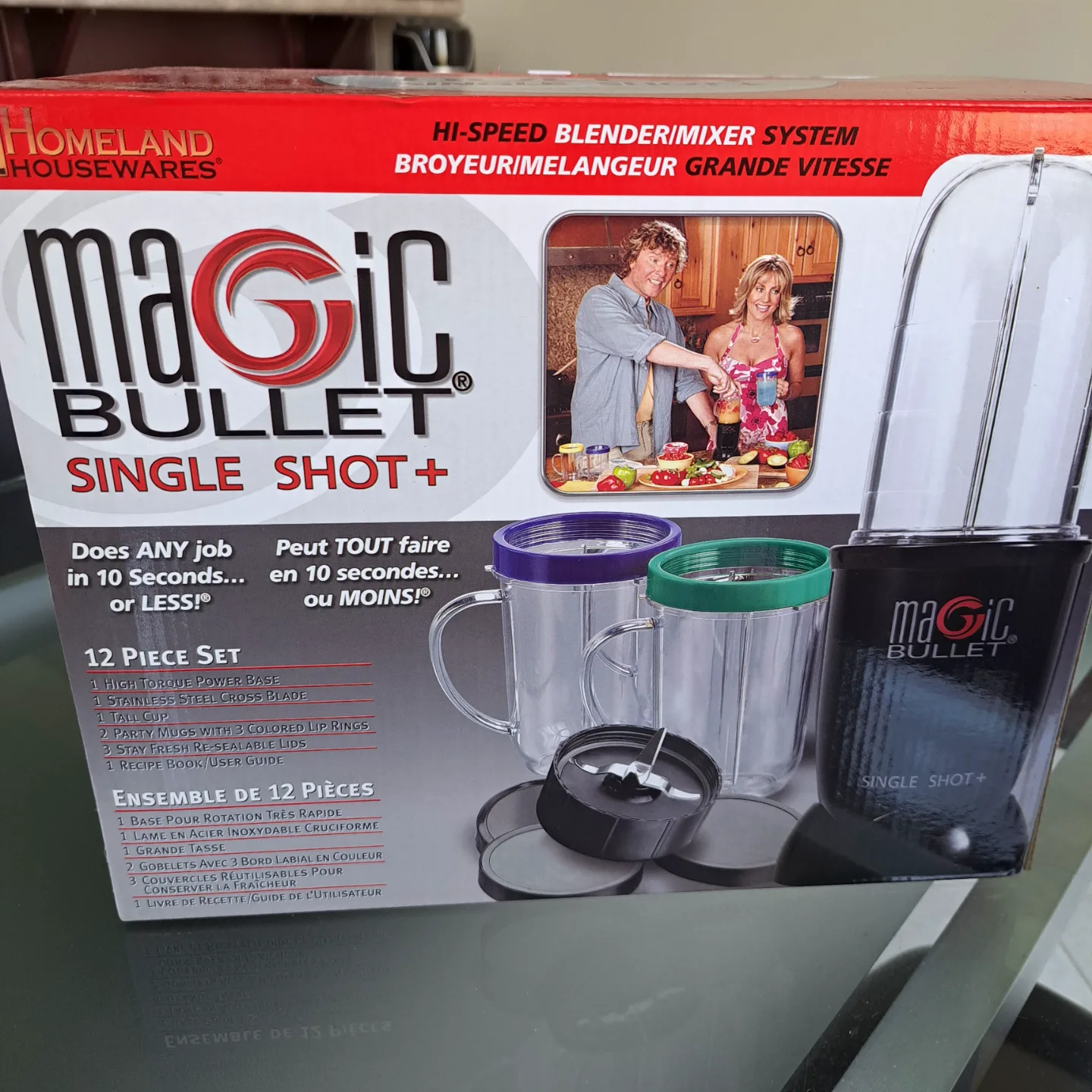 Magic Bullet Single Shot+ Blender Mixer System - 12 Piece Set thumbnail